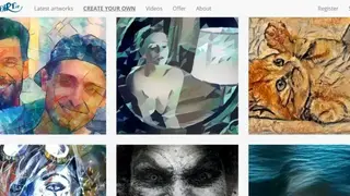 DeepArt screenshot