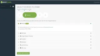 DeepCrawl screenshot