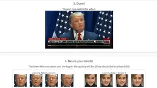 Deepfakes web screenshot
