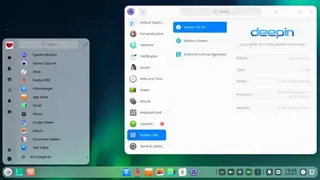 Deepin OS screenshot