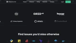 DeepSource screenshot