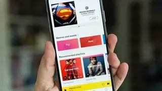 Deezer screenshot