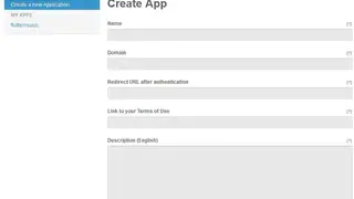 Deezer API screenshot