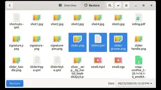 Déjà Dup screenshot