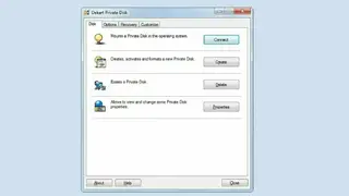 Dekart Private Disk screenshot