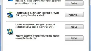 Dekart Private Disk screenshot