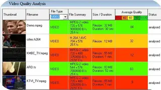 Dektec Qualify screenshot