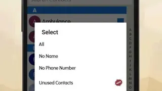 Delete Multiple Contacts screenshot