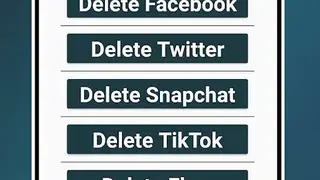 Delete My Account screenshot