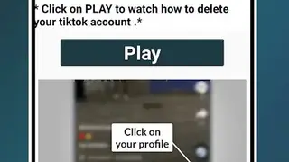Delete My Account screenshot
