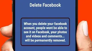 Delete Social Account screenshot
