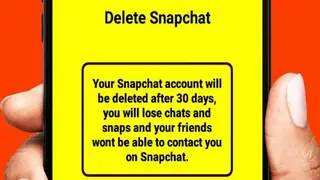 Delete Social Account screenshot