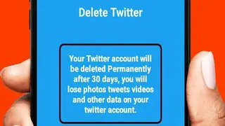 Delete Social Account screenshot