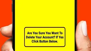 Delete Social Account screenshot