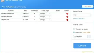 Deli PDF Converter screenshot