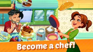 Delicious World: Romantic Cooking Game screenshot