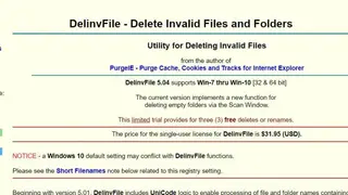 DelinvFile screenshot