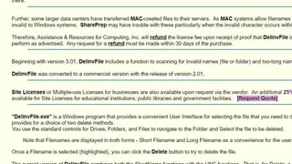 DelinvFile screenshot