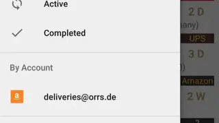 Deliveries Package Tracker screenshot