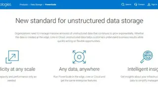 Dell EMC PowerScale (Isilon) screenshot