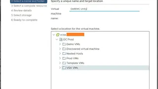 Dell EMC UnityVSA screenshot