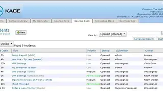 Dell KACE screenshot