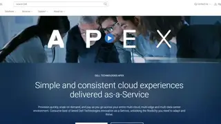 Dell Technologies APEX screenshot