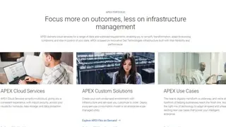 Dell Technologies APEX screenshot