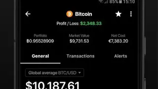 Delta Crypto Portfolio Tracker screenshot