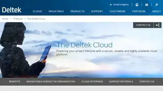 Deltek Cloud screenshot