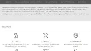 Deltek Cloud screenshot