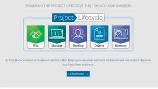 Deltek Vision screenshot