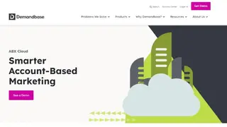 Demandbase ABM/ABX Cloud screenshot