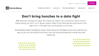 Demandbase Sales Intelligence Cloud screenshot