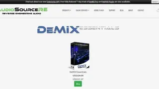 DeMIX Pro & Essentials screenshot