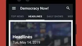 Democracy Now! screenshot