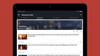 Democracy Now! screenshot