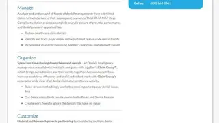 Denials Intelligence screenshot
