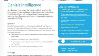 Denials Intelligence screenshot