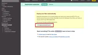 DeployBot screenshot