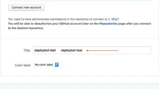 DeployBot screenshot