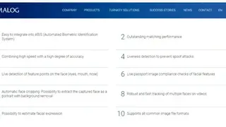 Dermalog Face Recognition screenshot