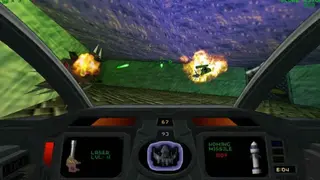 Descent II screenshot