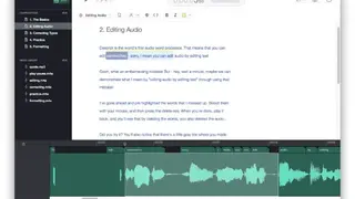 Descript screenshot