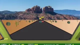 Desert Typing Racer screenshot