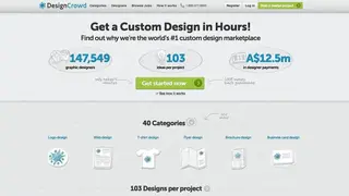 DesignCrowd screenshot