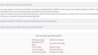 DesignMantic Business Card Maker screenshot