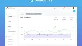 DeskMetrics screenshot