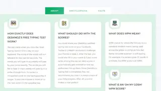 Deskmoz Typing Speed Test screenshot