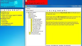 DeskNotes screenshot